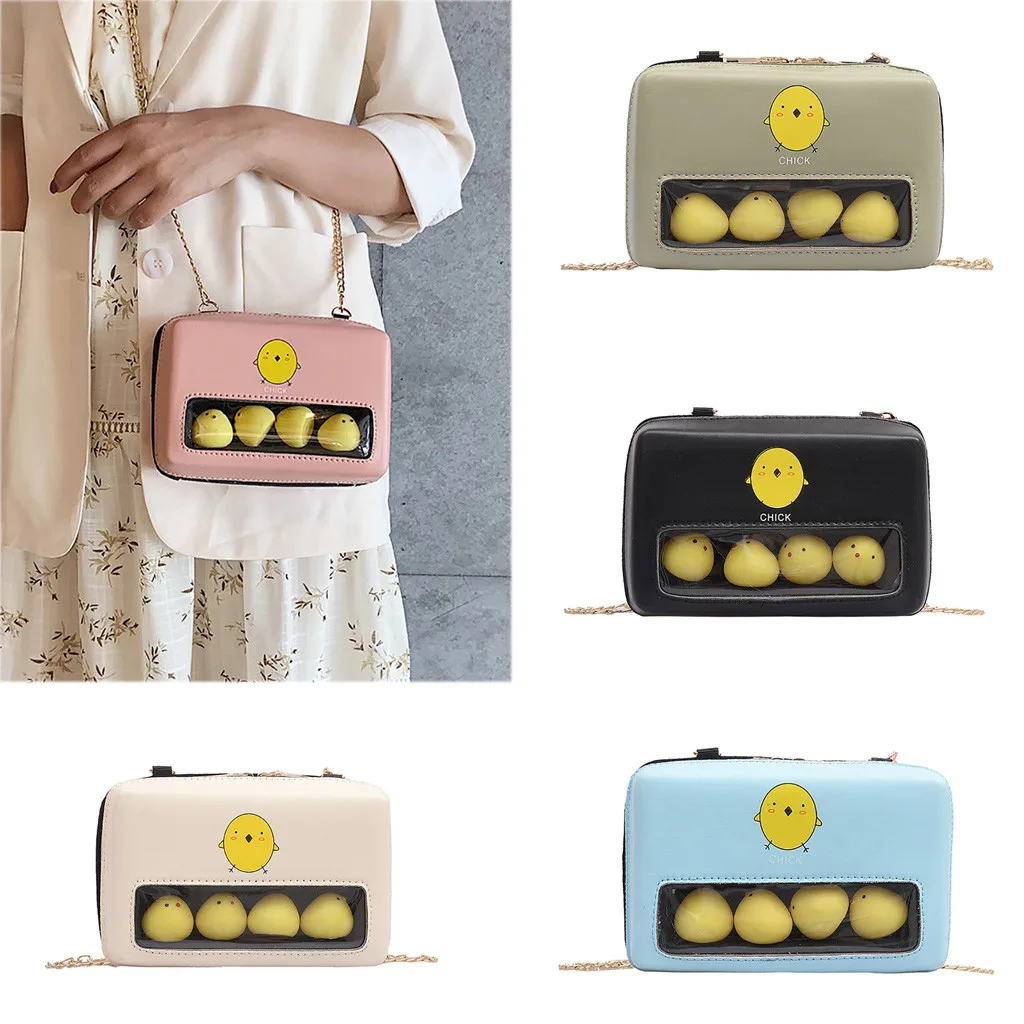 Fashipn Bags For Women Cute Chick Decor Transparent Small Square Bag Female Chain Shoulder Bag Casual Crossbody Bags Clutch #5$
Fashipn Bags For Women Cute Chick Decor Transparent Small Square Bag Female Chain Shoulder Bag Casual Crossbody Bags Clutch #5$