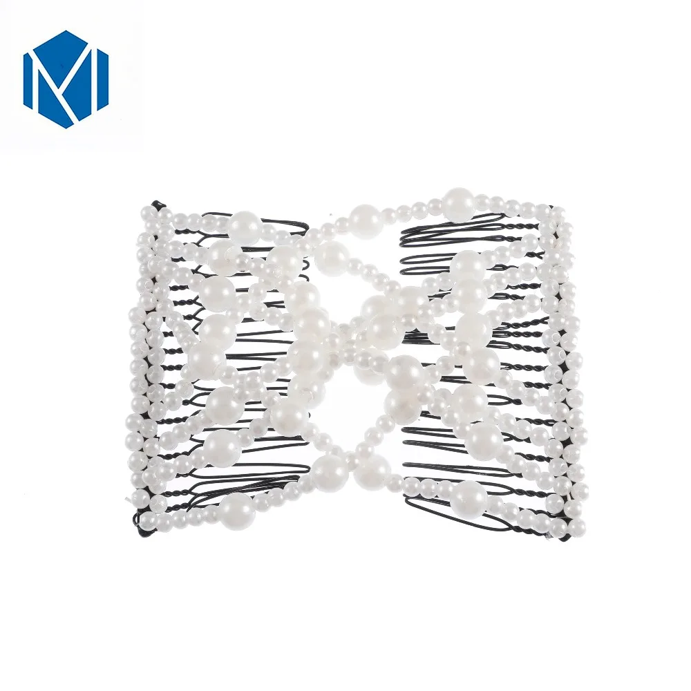 M MISM Vintage Pearl Hair Combs Double Magic Slide Metal Comb Clip Hairpins For Women Hair Accessories Hair Jewelry Accessories
M MISM Vintage Pearl Hair Combs Double Magic Slide Metal Comb Clip Hairpins For Women Hair Accessories Hair Jewelry Accessories