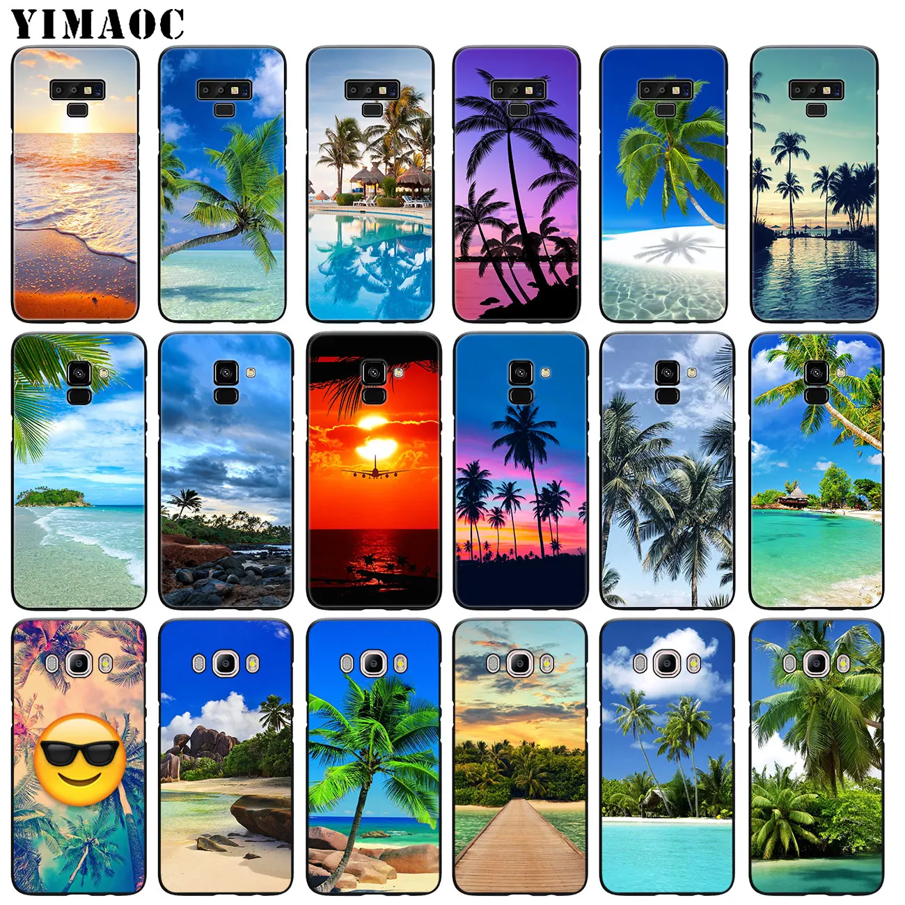 Sea Tropical palm trees seaside Beach Soft Silicone Case for Samsung Galaxy A6 Plus A9 A8 A7 2018 A3 A5 2016 2017 Note 9 8
Sea Tropical palm trees seaside Beach Soft Silicone Case for Samsung Galaxy A6 Plus A9 A8 A7 2018 A3 A5 2016 2017 Note 9 8