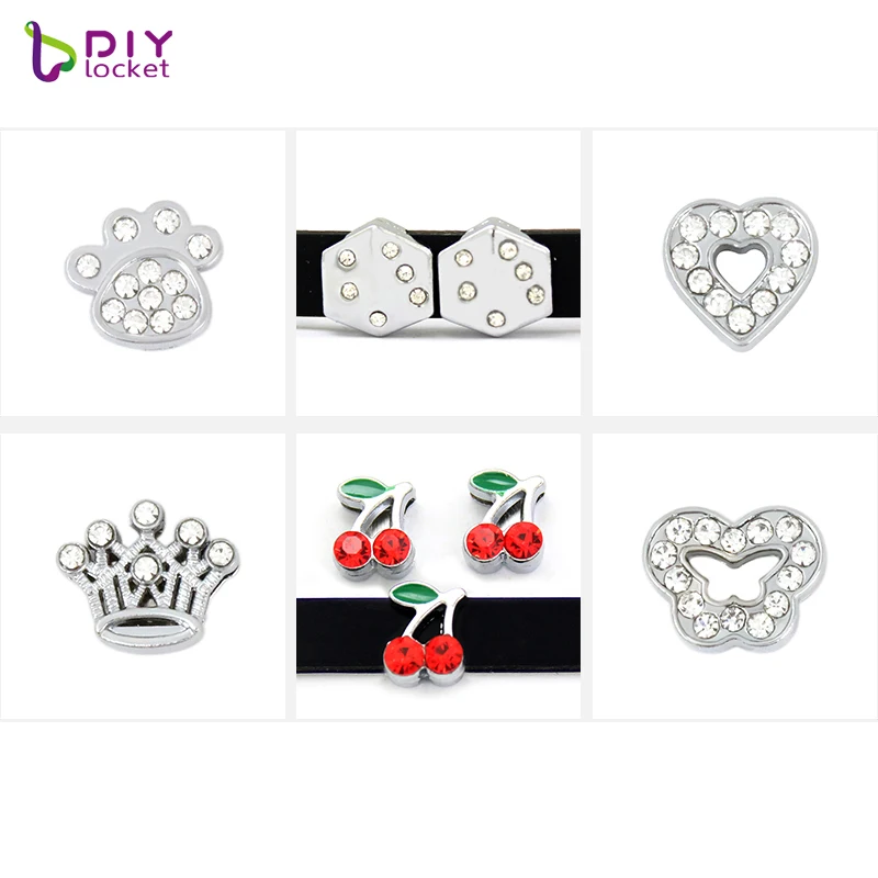 8MM Mix Style Colorful Rhinestones Slide Charms Fit DIY Wristband Belt & Bracelet LSSC13-174
8MM Mix Style Colorful Rhinestones Slide Charms Fit DIY Wristband Belt & Bracelet LSSC13-174