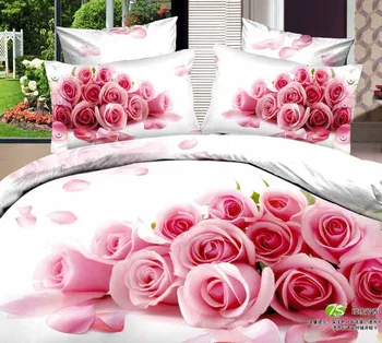 King size Luxury 3D Rose Bedding sets pink color Comforter Cover Set Bedlinen set Pillowcase for wedding quilt for bedroom
King size Luxury 3D Rose Bedding sets pink color Comforter Cover Set Bedlinen set Pillowcase for wedding quilt for bedroom