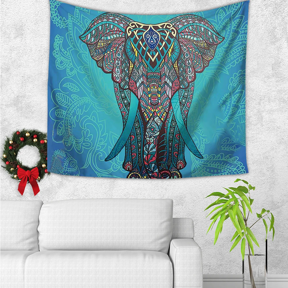 150X130cm Bohemian Elephant Printed Tapestry Wall Hanging for Home Wall Hanging Tapestry Art Carpet Blanket Yoga Mat Decorative
150X130cm Bohemian Elephant Printed Tapestry Wall Hanging for Home Wall Hanging Tapestry Art Carpet Blanket Yoga Mat Decorative