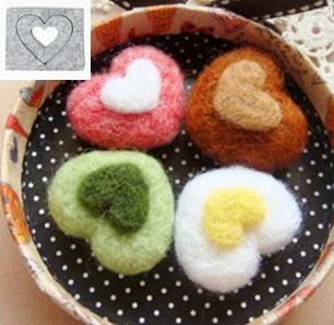NEW Heart-shaped / Cat's paw wool fibre tool Felt template mould WOOL FELT DIY Tool
NEW Heart-shaped / Cat's paw wool fibre tool Felt template mould WOOL FELT DIY Tool
