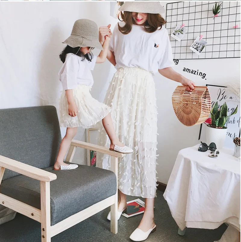 Mother Daughter Skirts 2018 Summer New Children Family Clothing Holiday Costumes for Girls Kids Girls Princess Mesh Skirts 2-7 Y
Mother Daughter Skirts 2018 Summer New Children Family Clothing Holiday Costumes for Girls Kids Girls Princess Mesh Skirts 2-7 Y