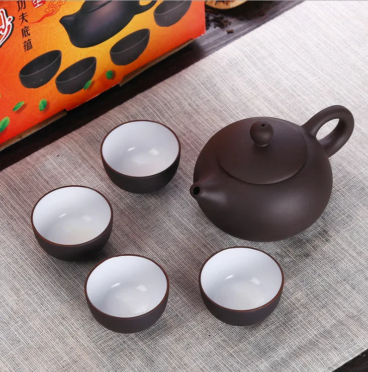 5pcs Chinese Travel Kung Fu Tea Set Ceramic Portable Teapot Porcelain Teaset Tea Cups of Tea Ceremony Tea Pot With Travel Bag
5pcs Chinese Travel Kung Fu Tea Set Ceramic Portable Teapot Porcelain Teaset Tea Cups of Tea Ceremony Tea Pot With Travel Bag