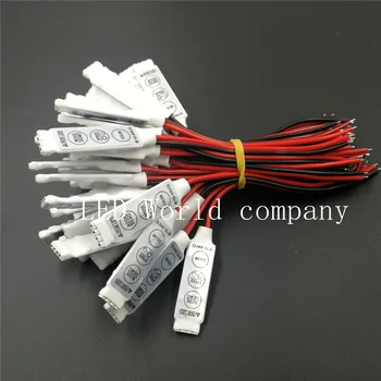 DC 12V-24V 12A 3Keys Mini LED RGB Controller Dimmer Driver For RGB 5050/3528/2835/5730/5630/3014 SMD LED Strip Lights
DC 12V-24V 12A 3Keys Mini LED RGB Controller Dimmer Driver For RGB 5050/3528/2835/5730/5630/3014 SMD LED Strip Lights