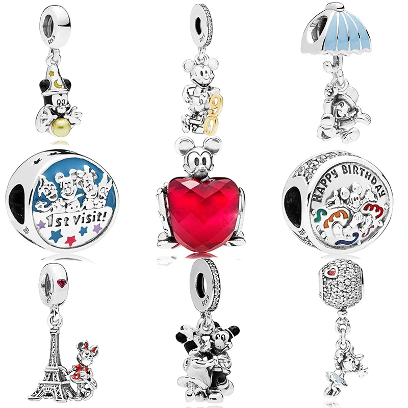 2018 Winter Sterling Silver Bead 90th Anniversary Minnie Mickey Clip Charm Fit Original Pandora Bracelet Bangle Gift DIY Jewelry
2018 Winter Sterling Silver Bead 90th Anniversary Minnie Mickey Clip Charm Fit Original Pandora Bracelet Bangle Gift DIY Jewelry