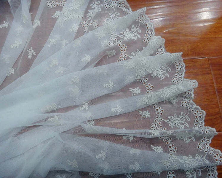 1 yard width 68cm 26.7" beige mesh embroidery lace trim ribbon fabric for dress clothing 1028846AL4K475
1 yard width 68cm 26.7" beige mesh embroidery lace trim ribbon fabric for dress clothing 1028846AL4K475