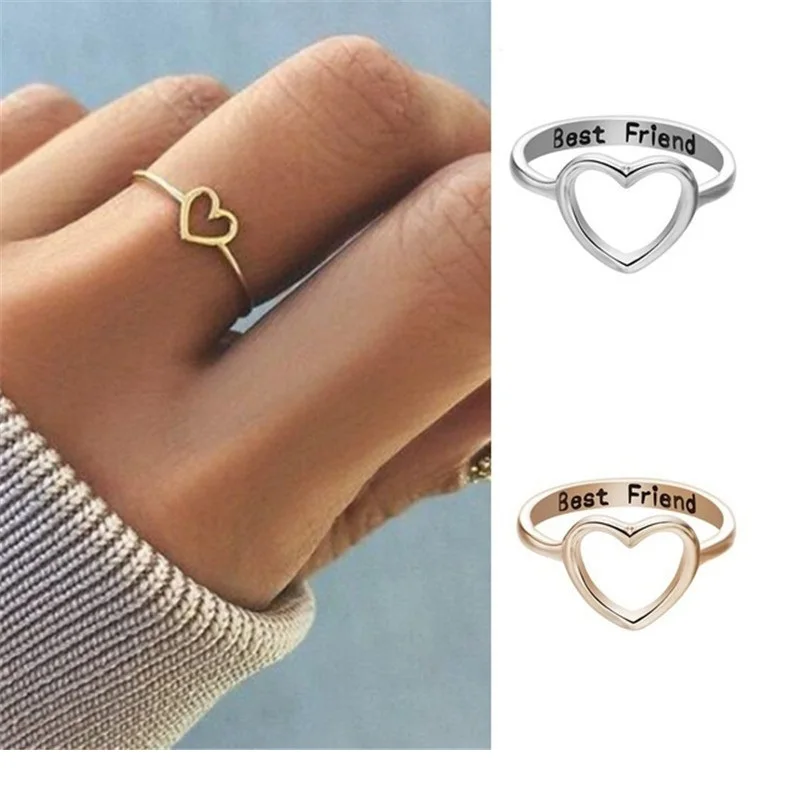 Fashion Trends Silver Rings For Women Vintage Style Silver Jewelry Rings Stamped Best Friend Rings for Friends Gifts
Fashion Trends Silver Rings For Women Vintage Style Silver Jewelry Rings Stamped Best Friend Rings for Friends Gifts