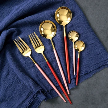 Stainless Steel red pink Long Handle Spoons & Forks Soup Scoop Ice Cream Tea Coffee Spoon Home Tableware Dinnerware Cutlery
Stainless Steel red pink Long Handle Spoons & Forks Soup Scoop Ice Cream Tea Coffee Spoon Home Tableware Dinnerware Cutlery