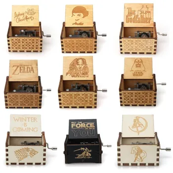 Anonymity Wooden Hand-crafted Jack Sparrow From Pirates Of The Caribbean Plays Melody Davy Jones Music Box
Anonymity Wooden Hand-crafted Jack Sparrow From Pirates Of The Caribbean Plays Melody Davy Jones Music Box