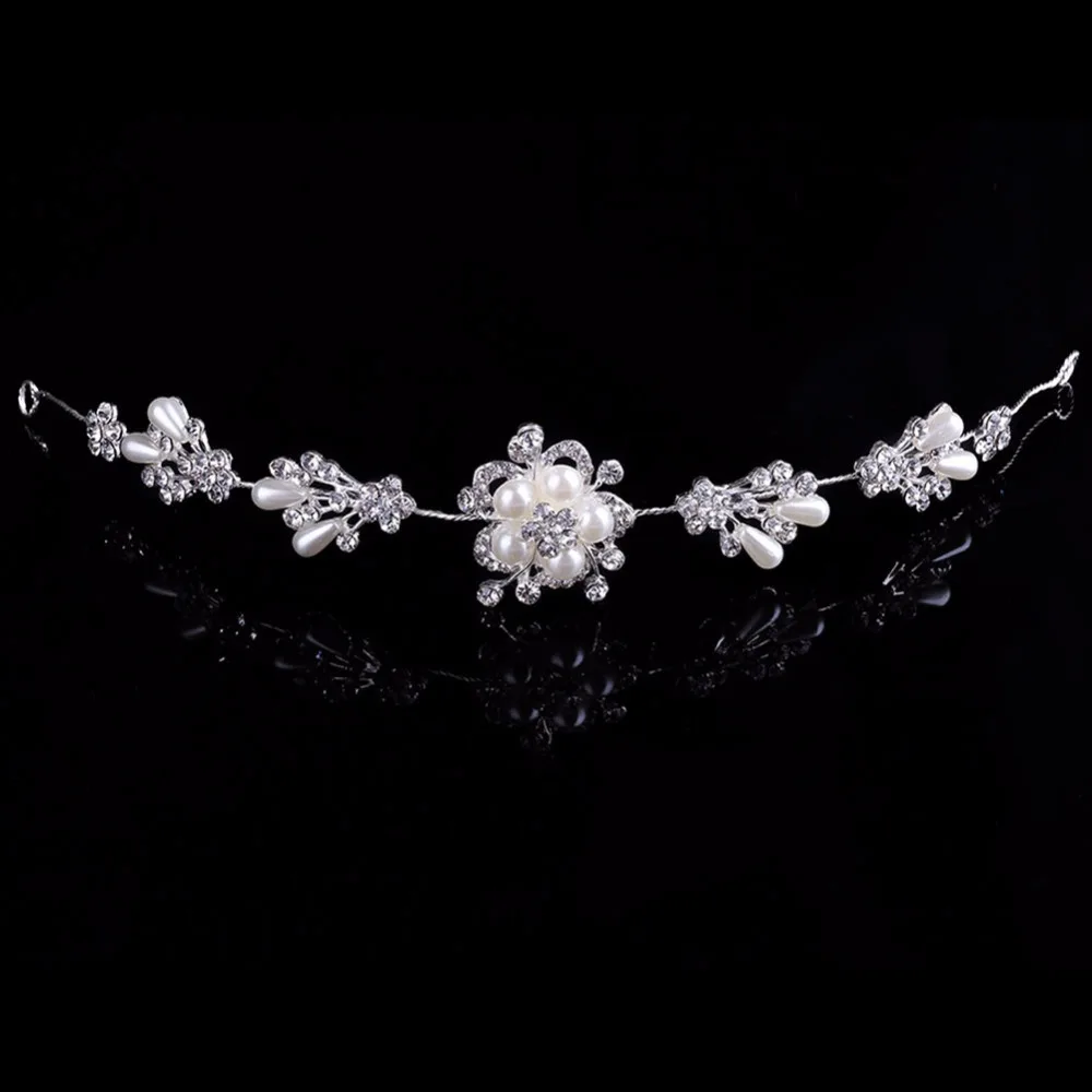 New Hot Bridal Wedding Faux Pearl Rhinestone Flower Headband Hair Band Hair Piece Tiara
New Hot Bridal Wedding Faux Pearl Rhinestone Flower Headband Hair Band Hair Piece Tiara