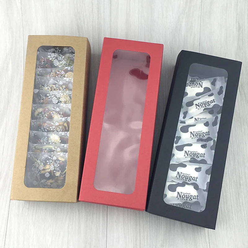Brown/Red/Black Cardboard Pillow Window Box With Clear PVC For Proucts/Gifts/Favors/Display Packing Show 25*9*6cm P0.2
Brown/Red/Black Cardboard Pillow Window Box With Clear PVC For Proucts/Gifts/Favors/Display Packing Show 25*9*6cm P0.2