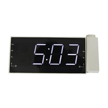 Projection Alarm Clock Radio Clock Radio Clock Bedside LED Electronic Mute Clock Creative Bedroom
Projection Alarm Clock Radio Clock Radio Clock Bedside LED Electronic Mute Clock Creative Bedroom