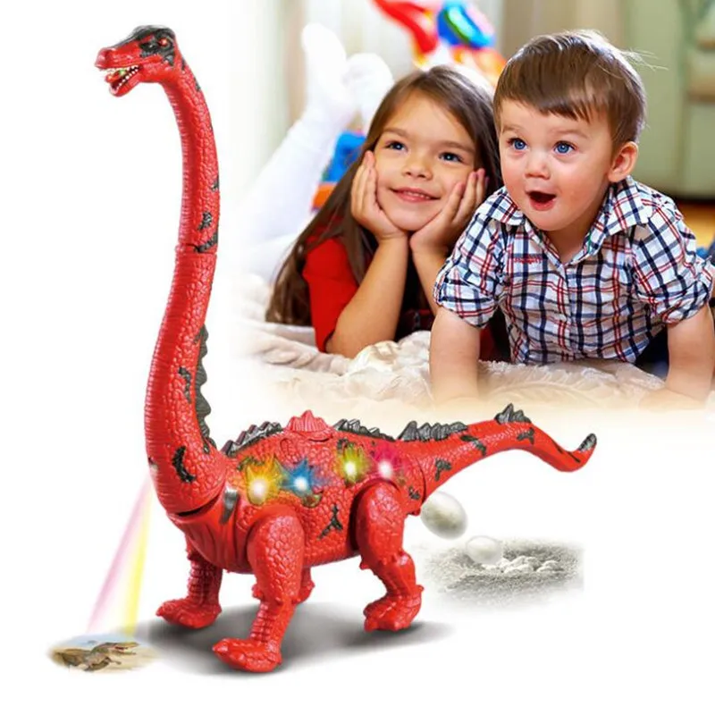 Children Toys Electric Walking Dinosaur Toy Long Neck Lay Eggs Projection Lights Roar Sounds Kids Christmas Birthday Gifts
Children Toys Electric Walking Dinosaur Toy Long Neck Lay Eggs Projection Lights Roar Sounds Kids Christmas Birthday Gifts