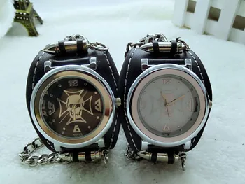 Cool Punk Bracelet Quartz Watch Wristwatch Skull Bullet Chain Gothic Style Analog Leather Strap Men Women Xmas Gift Dropshipping
Cool Punk Bracelet Quartz Watch Wristwatch Skull Bullet Chain Gothic Style Analog Leather Strap Men Women Xmas Gift Dropshipping