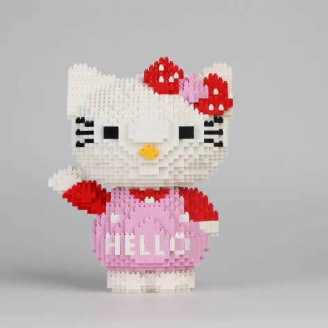 ZRK Big Size Cartoon Diamond Blocks hi Kitty Building Toys Anime Auction Figures Small Assembled Bricks Toys for Children
ZRK Big Size Cartoon Diamond Blocks hi Kitty Building Toys Anime Auction Figures Small Assembled Bricks Toys for Children