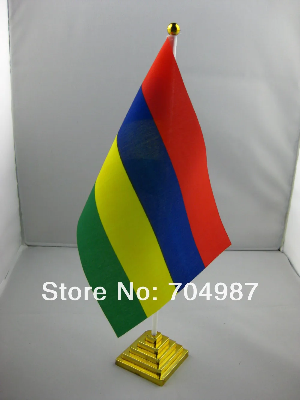 Mauritius table desk flag banner free shipping