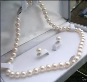 hot Free shipping Charming!8-9mm White Akoya Pearl Necklace 18"+Earring set -Bride jewelry free shipping
hot Free shipping Charming!8-9mm White Akoya Pearl Necklace 18"+Earring set -Bride jewelry free shipping