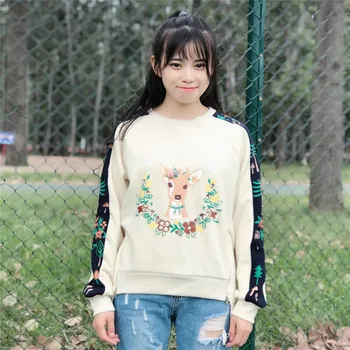 High Quality Japanese Mori Girl Boho Casual Harajuku School Deer Print Knitted Cotton Thick Sweatshirts Women Autumn Pullovers
High Quality Japanese Mori Girl Boho Casual Harajuku School Deer Print Knitted Cotton Thick Sweatshirts Women Autumn Pullovers
