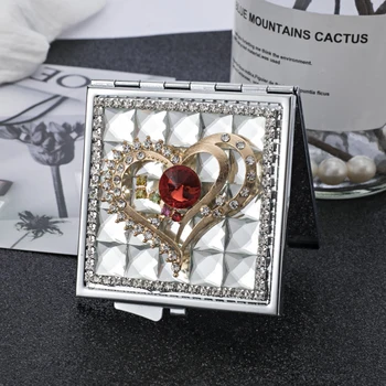 Mini Pocket Cosmetic makeup mirror,2 Side Foldable small compact mirror makeup,Love heart,Wholesale Party Favors Gifts Souvenirs
Mini Pocket Cosmetic makeup mirror,2 Side Foldable small compact mirror makeup,Love heart,Wholesale Party Favors Gifts Souvenirs