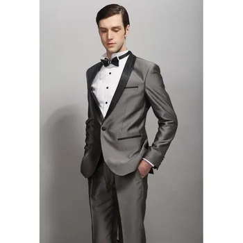 Tailor Made 2017 Tuxedos slim fit 2 Pieces Mens Wedding dress Prom Party Suits blazer costume homme jacket and pant men suit
Tailor Made 2017 Tuxedos slim fit 2 Pieces Mens Wedding dress Prom Party Suits blazer costume homme jacket and pant men suit