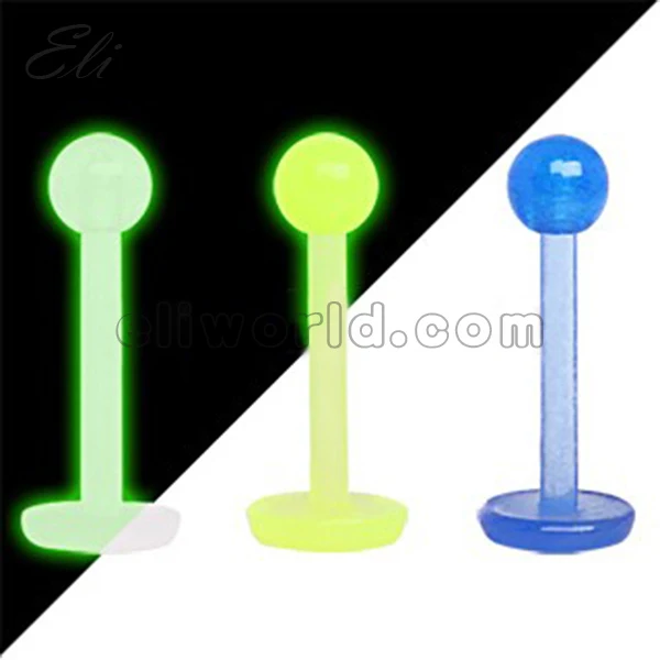 2016 Fashion Style Acrylic Glow In Dark Labret Lip Body Piercing Jewelry Wholesale
2016 Fashion Style Acrylic Glow In Dark Labret Lip Body Piercing Jewelry Wholesale