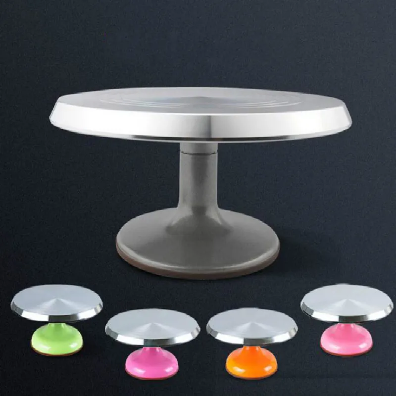30cm Aluminum Alloy Cake Turntable Rotating Cake Decorating Stand Anti-skid Cake Rack Rotary Table
30cm Aluminum Alloy Cake Turntable Rotating Cake Decorating Stand Anti-skid Cake Rack Rotary Table