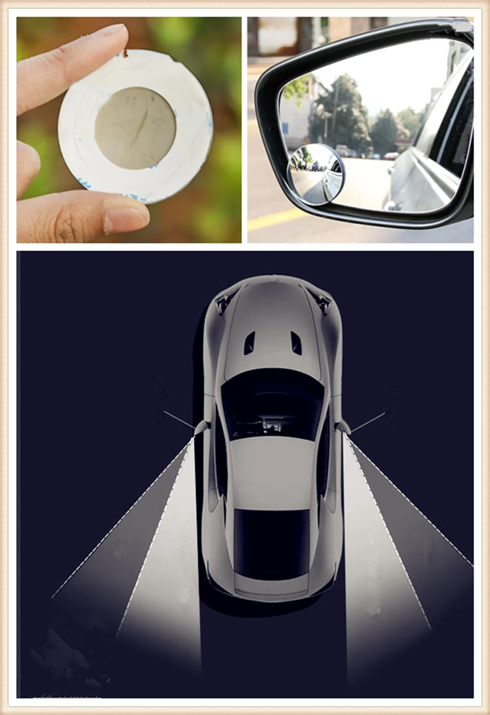 Фото Автомобильное Зеркало для слепых зон с широкоугольным объективом Infiniti EX35 G35 EX | Зеркала и крышки (32941554572)