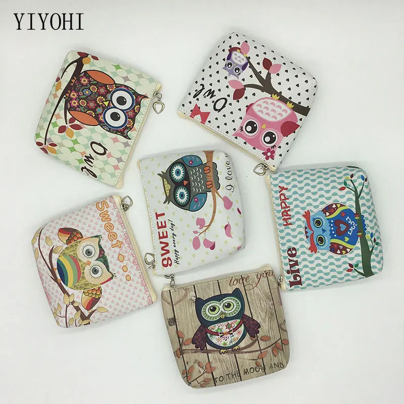 Cartoon Owl Pu Leather Coin Purses Small Fresh Casual Coin Wallet Lady Fashion Animal Pattern Cute Dollar Money Bag Kid Gift
Cartoon Owl Pu Leather Coin Purses Small Fresh Casual Coin Wallet Lady Fashion Animal Pattern Cute Dollar Money Bag Kid Gift