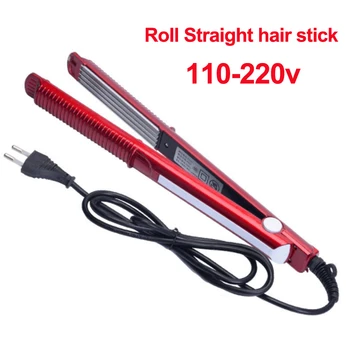 Professional Hair Straightener Curler 2 in 1 Fast Heating steam flat iron Corrugation hair straightener hairdressing perm tool
Professional Hair Straightener Curler 2 in 1 Fast Heating steam flat iron Corrugation hair straightener hairdressing perm tool
