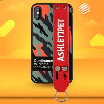 Leather Case for iphone X XR XS XS Max Wrist Strap Camouflage Punk Finger Ring Stand Back Cover for iphone 6 6S 7 8 Plus Luxury 
Leather Case for iphone X XR XS XS Max Wrist Strap Camouflage Punk Finger Ring Stand Back Cover for iphone 6 6S 7 8 Plus Luxury