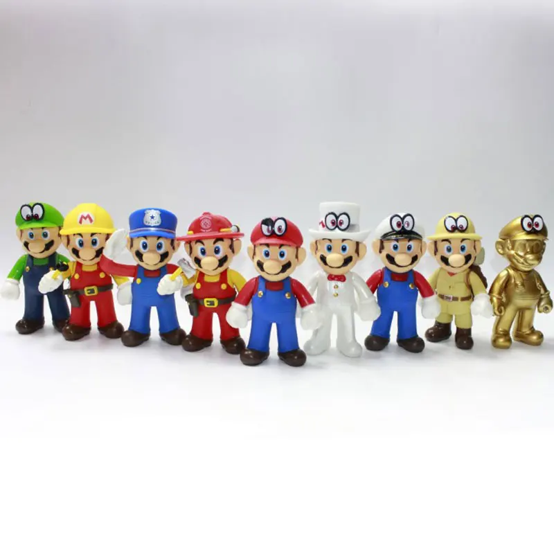 12cm 15 styles CARTOON Super Mario COS Detective MARIO PVC Action Figure Model Dolls Toys
12cm 15 styles CARTOON Super Mario COS Detective MARIO PVC Action Figure Model Dolls Toys