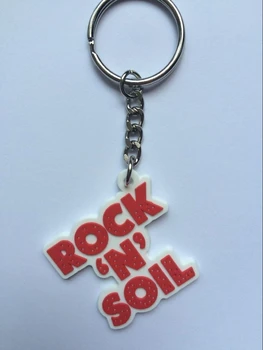 Rock "N" Soil Keychains Custom Logo PVC Keychains letter Keyring Business Gift chaveiros personalizado Keys Logos
Rock "N" Soil Keychains Custom Logo PVC Keychains letter Keyring Business Gift chaveiros personalizado Keys Logos