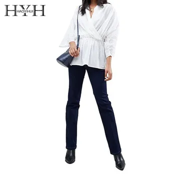 HYH Haoyihui New White Solid Office Lady Breaf Shirt 2019 Summer Spring Casual Half Sleeve V-neck Sexy Fashion Women Tops
HYH Haoyihui New White Solid Office Lady Breaf Shirt 2019 Summer Spring Casual Half Sleeve V-neck Sexy Fashion Women Tops