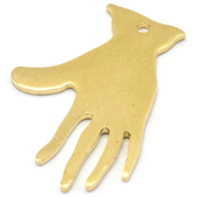 24p.raw brass hand Pendant Connectors.charm Necklace (Nickel Free and Lead Free). (25x17x0.80mm) D612
24p.raw brass hand Pendant Connectors.charm Necklace (Nickel Free and Lead Free). (25x17x0.80mm) D612