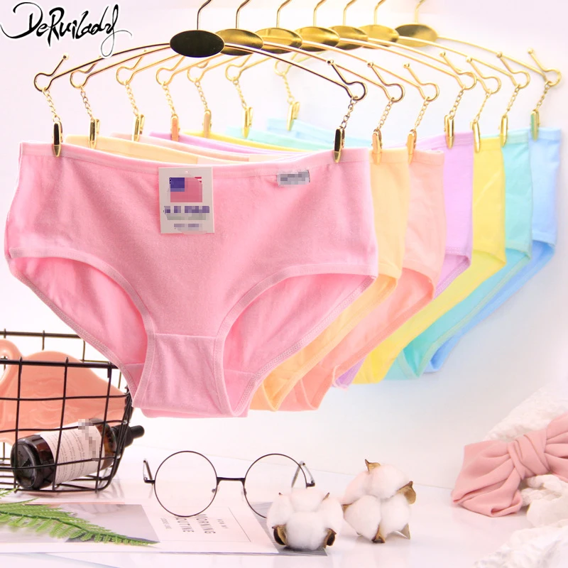 DeRuiLaDy Fashion Women Cotton Panties For Ladies 2018 New Briefs Seamless Underwear Female Sexy Lingerie Lntimates Panties
DeRuiLaDy Fashion Women Cotton Panties For Ladies 2018 New Briefs Seamless Underwear Female Sexy Lingerie Lntimates Panties