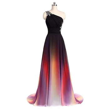 Plus Sizes beads Gradual Color chiffon Evening dresses sexy A-Line woman evening party gown prom dress
Plus Sizes beads Gradual Color chiffon Evening dresses sexy A-Line woman evening party gown prom dress