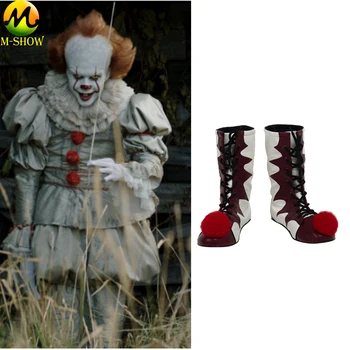 Stephen King's It Pennywise Cosplay Boots Joker Cosplay Boots Terror Clown Halloween Carnival Costume Accessories
Stephen King's It Pennywise Cosplay Boots Joker Cosplay Boots Terror Clown Halloween Carnival Costume Accessories