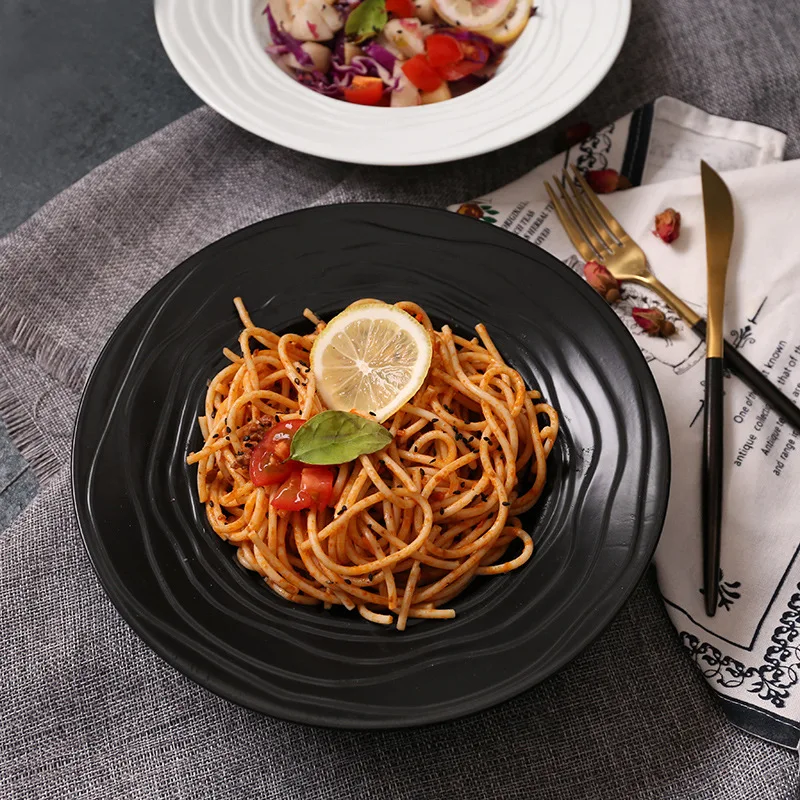 Creative Western Italy face plate household ceramic tray Western straw hat soup fruit salad plate
Creative Western Italy face plate household ceramic tray Western straw hat soup fruit salad plate