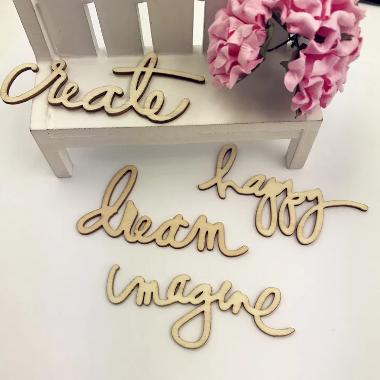 2023 24pcs Dream Happy Magic Create Wood Shape 4 Diffrernt Wood Shape Embellishments for scrapbooking Letter Wood Shape
2023 24pcs Dream Happy Magic Create Wood Shape 4 Diffrernt Wood Shape Embellishments for scrapbooking Letter Wood Shape