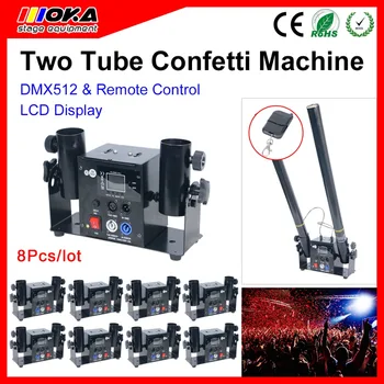 8 PCS/lot FXs 2 Shotor Confetti Machine Professional Electric Confetti Cannons Paper Launcher Effect for Wedding Party
8 PCS/lot FXs 2 Shotor Confetti Machine Professional Electric Confetti Cannons Paper Launcher Effect for Wedding Party