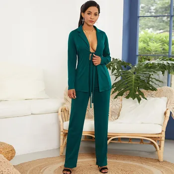 2018 Autumn Sexy 2 piece Clothing Pant Suits Formal Ladies Office Women elegant Business Work Wear Tunic Casual Trousers Sets
2018 Autumn Sexy 2 piece Clothing Pant Suits Formal Ladies Office Women elegant Business Work Wear Tunic Casual Trousers Sets