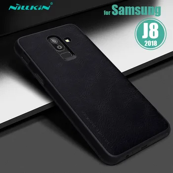 for Samsung Galaxy J8 Nillkin Qin Series Flip Leather Phone Case Luxury Card Slot Case for Samsung J8 2018 Nilkin Back Cover
for Samsung Galaxy J8 Nillkin Qin Series Flip Leather Phone Case Luxury Card Slot Case for Samsung J8 2018 Nilkin Back Cover