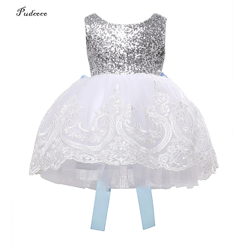 Pudcoco Sequins Flower Girl Baby Kids Lace Bowknot Dress Party Gown Formal Dresses 0-10T
Pudcoco Sequins Flower Girl Baby Kids Lace Bowknot Dress Party Gown Formal Dresses 0-10T