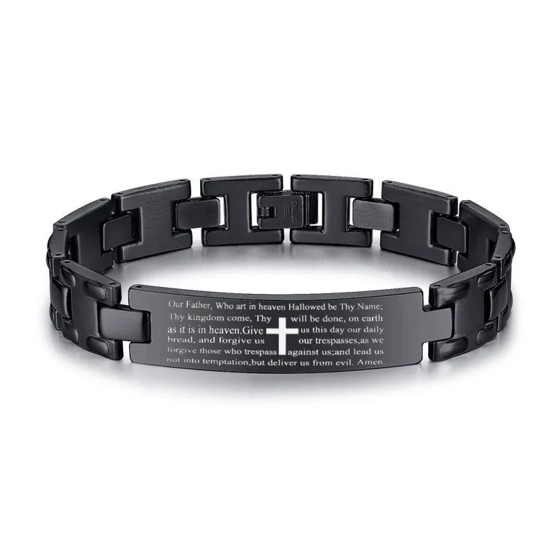 Bible Verse Inspiring Stainless Steel Bracelets Religous Cross Scripture Quote Christian Jewelry For Men Dad Husband Brother
Bible Verse Inspiring Stainless Steel Bracelets Religous Cross Scripture Quote Christian Jewelry For Men Dad Husband Brother