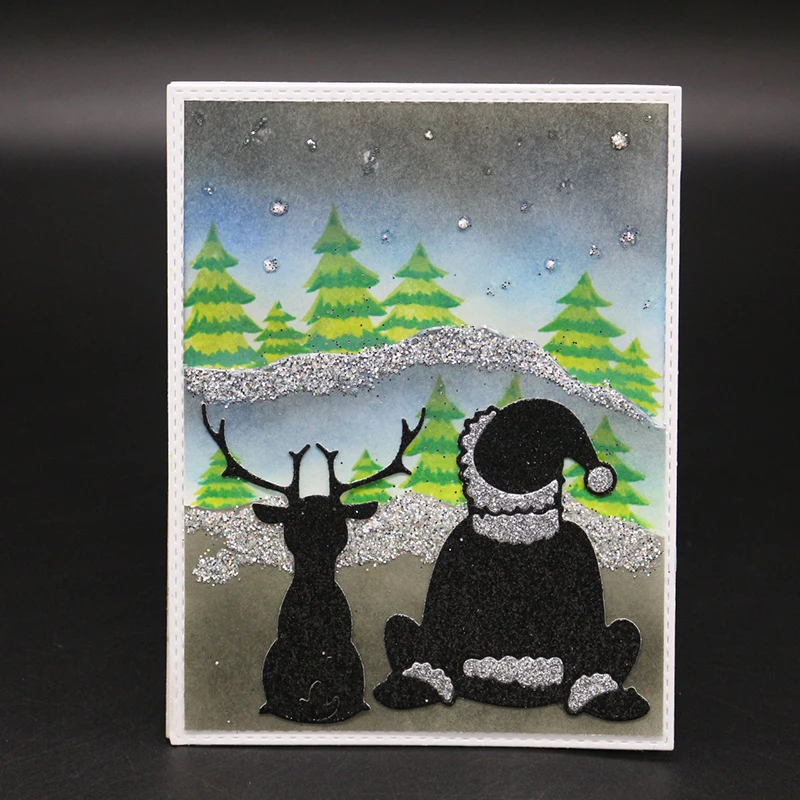 ZhuoAng Santa Claus and deer Cutting Dies for Card Making DIY Scrapbooking Photo Album Decoretive Embossing Stencial
ZhuoAng Santa Claus and deer Cutting Dies for Card Making DIY Scrapbooking Photo Album Decoretive Embossing Stencial