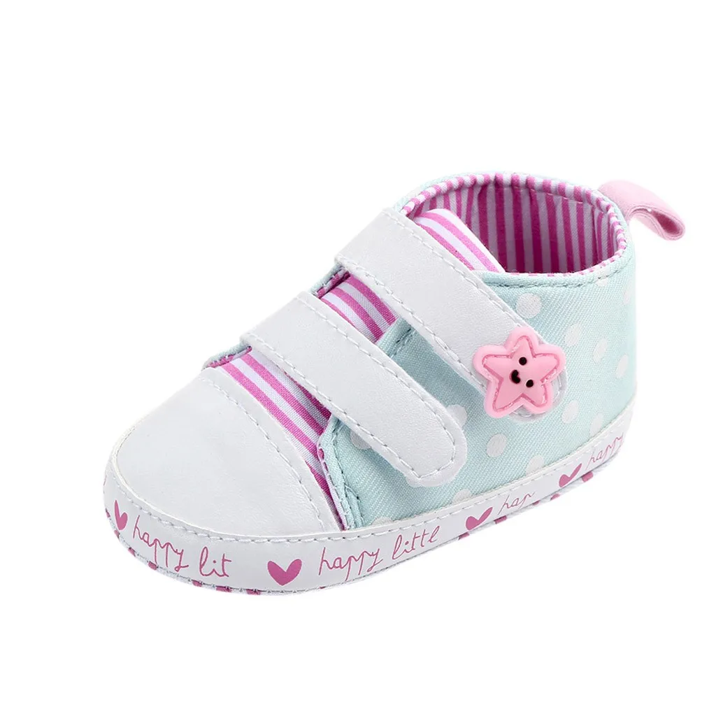 MUQGEW baby shoes Newborn Baby Girls Striped Star Dot Canvas First Walkers Soft Sole Shoes sapatinho bebe menina#y2
MUQGEW baby shoes Newborn Baby Girls Striped Star Dot Canvas First Walkers Soft Sole Shoes sapatinho bebe menina#y2