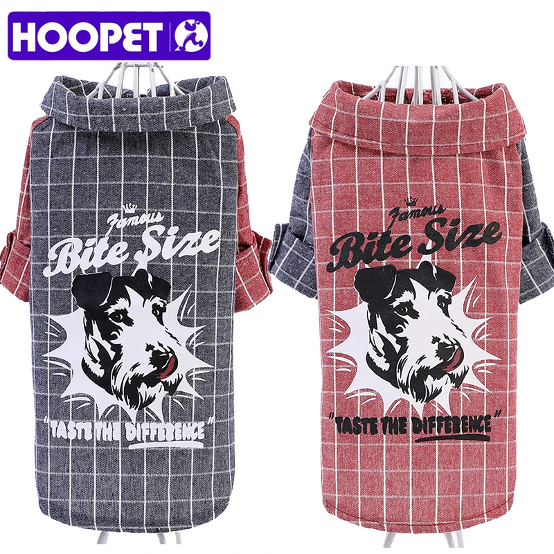 HOOPET Pet Puppy Small Dog Shirt Cat Dogs Clothing Plaid Cotton Cloth Two Colors Pet Clothes
HOOPET Pet Puppy Small Dog Shirt Cat Dogs Clothing Plaid Cotton Cloth Two Colors Pet Clothes