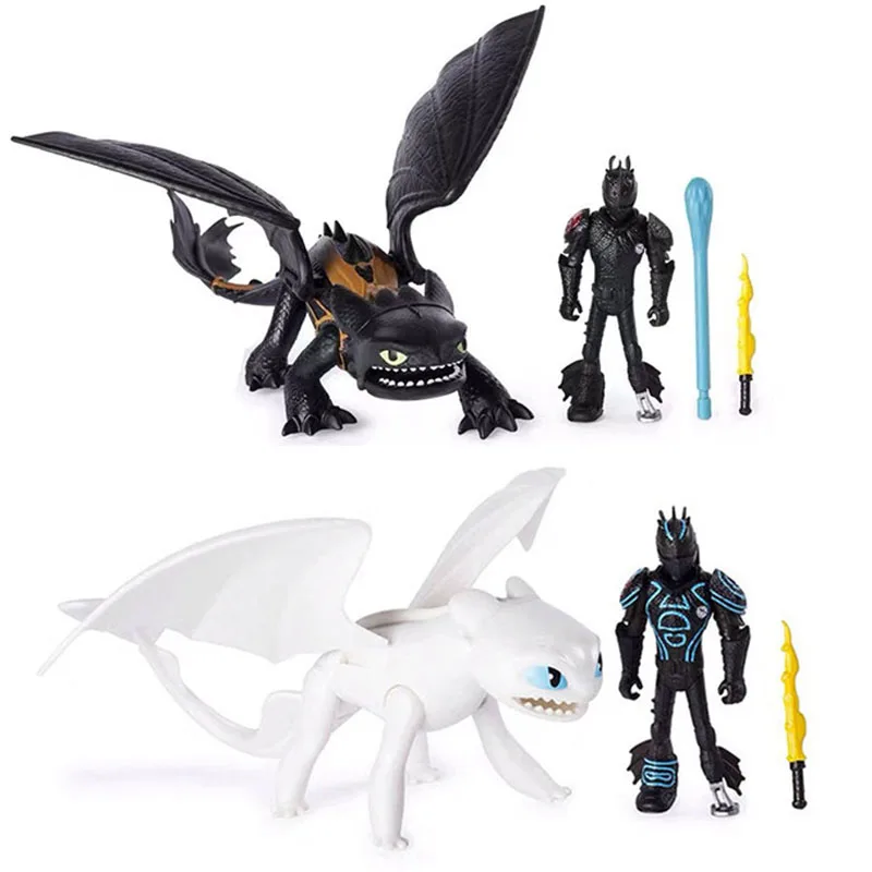 How to Train Your Dragon 3 Light Fury night fury Toothless Can move PVC Action figure Collectible Model toys for Children Gift
How to Train Your Dragon 3 Light Fury night fury Toothless Can move PVC Action figure Collectible Model toys for Children Gift